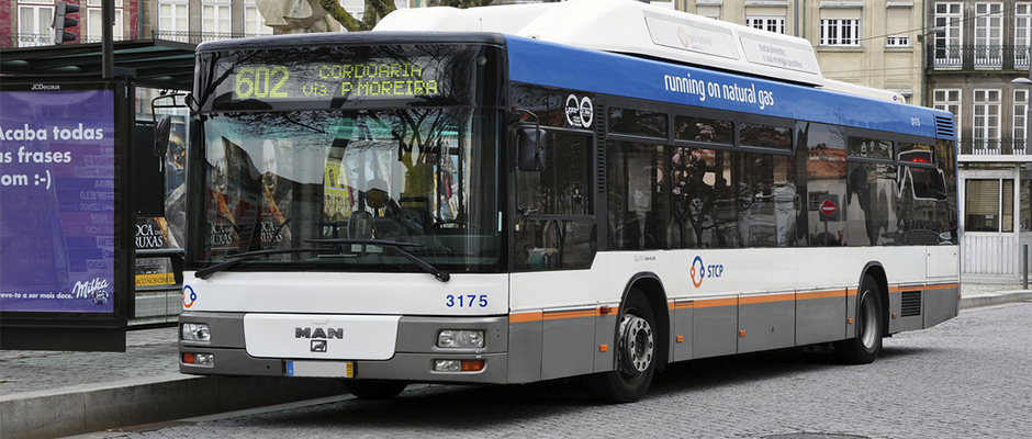 Автобус до центра Порту